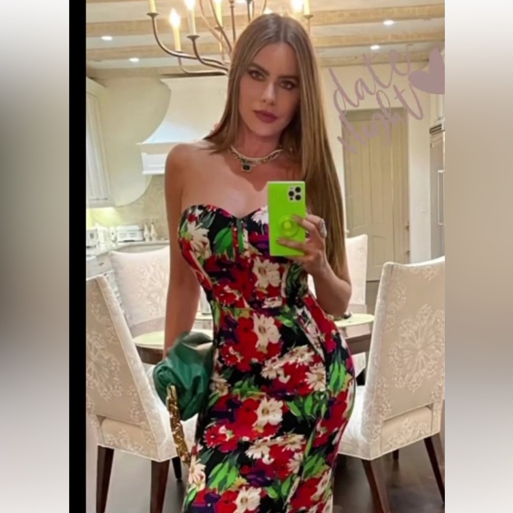 Veronica beard strapless dress